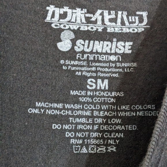 Cowboy Bebop Anime Women's Tank Top, Size Small, New With Tag - Picture 4 of 4